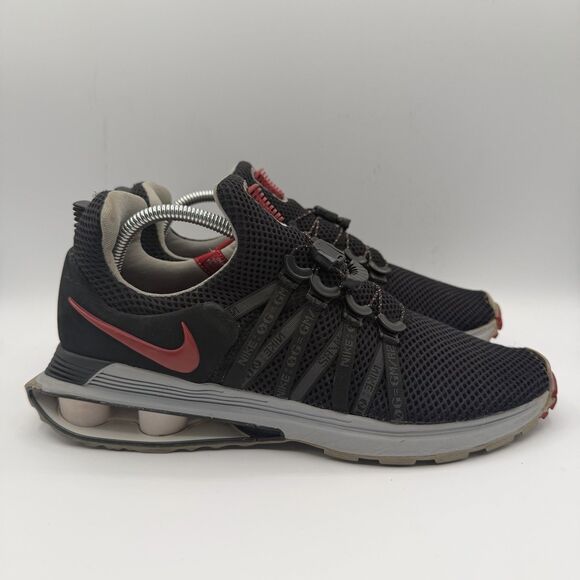 Nike Shox Gravity Black Red Wolf Gray Sneakers Men’s 9 Running Shoes AR1999-016 main image 15